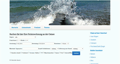 Desktop Screenshot of ferienwohnung-ostsee.org